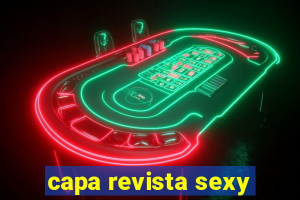 capa revista sexy